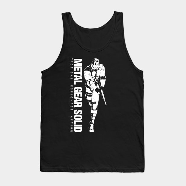 Metal Gear Solid Graphic Tank Top by CoolDojoBro